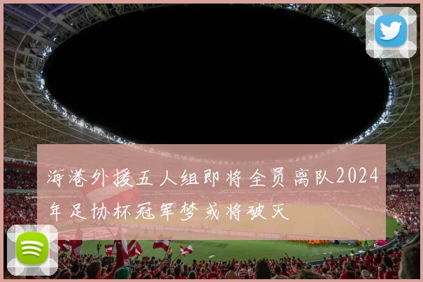 海港外援五人组即将全员离队2024年足协杯冠军梦或将破灭